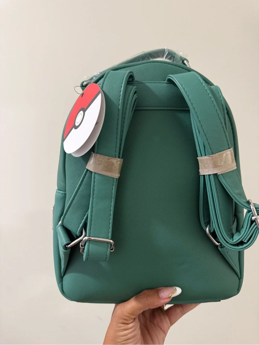 Loungefly Bulbasaur Mini Backpack - Teal, Green, Red